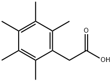 2-(2,3,4,5,6-pentamethylphenyl)acetic acid Structure