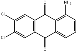 1-amino-6,7-dichloroanthraquinone  Structure
