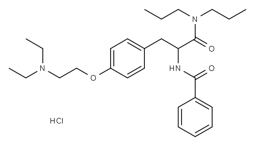 Tiropramide Hydrochloride Structure