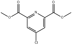 dimethyl 4-chloropyridine-2,6-dicarboxylate Structure