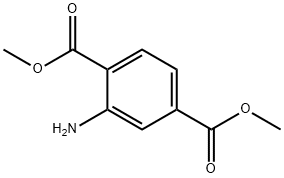 Dimethyl aminoterephthalate Structure