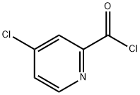 4-Chloro-pyridine-2-carbonyl chloride Structure
