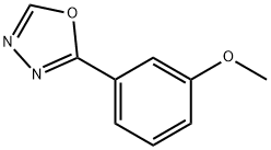 1,3,4-OXADIAZOLE, 2-(3-METHOXYPHENYL)- Structure