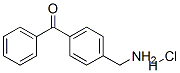4-Benzoylbenzylamine hydrochloride Structure