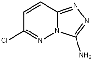 6-CHLORO[1,2,4]TRIAZOLO[4,3-B]PYRIDAZIN-3-AMINE Structure