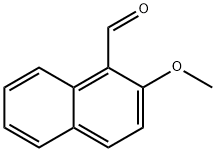 2-METHOXY-1-NAPHTHALDEHYDE Structure
