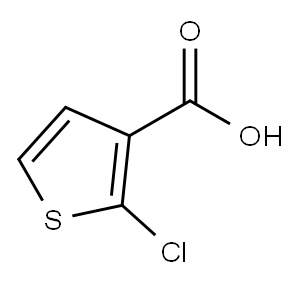 2-Chlorothiophene-3-carboxylic acid Structure