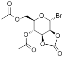 BroMo-4,6-di-O-acetyl-α-D-Mannopyranose-2,3-carbonate Structure