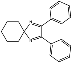 2,3-DIPHENYL-1,4-DIAZASPIRO[4.5]DECA-1,3-DIENE Structure