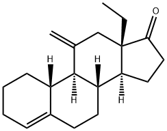 13b-Ethyl-11-methylenegon-4-en-17-one Structure