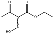 ETHYL 2-(HYDROXYIMINO)-3-OXOBUTANOATE Structure
