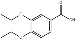 3,4-Diethoxybenzoic acid Structure