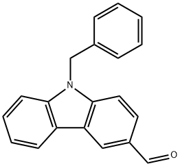 9-BENZYL-3-FORMYLCARBAZOLE Structure