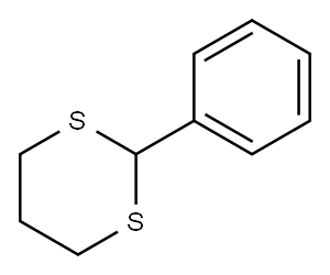 2-PHENYL-1,3-DITHIANE Structure