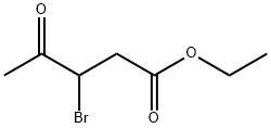 3-BROMO-4-OXO-PENTANOIC ACID ETHYL ESTER Structure