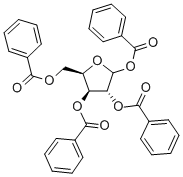TETRA-O-BENZOYL-D-XYLOFURANOSE Structure