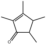 2,3,4,5-TETRAMETHYL-2-CYCLOPENTENONE Structure