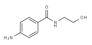 4-Amino-N-(2-hydroxyethyl)benzamide Structure