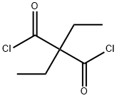 DIETHYLMALONIC ACID DICHLORIDE Structure