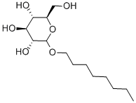 OCTYL-D-GLUCOPYRANOSIDE Structure