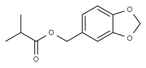 PIPERONYL ISOBUTYRATE Structure