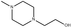 1-(2-Hydroxyethyl)-4-methylpiperazine Structure