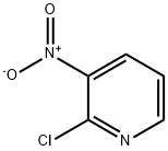 2-Chloro-3-nitropyridine Structure