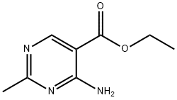 ethyl 4-amino-2-methylpyrimidine-5-carboxylate Structure