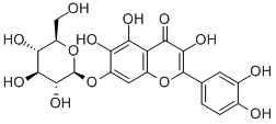 Quercetagetin-7-O-glucoside Structure