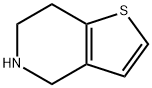 4,5,6,7-Tetrahydrothieno[3,2-c]pyridine Structure