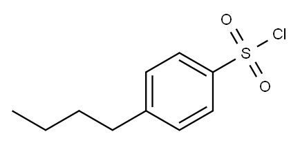 4-N-BUTYLBENZENESULFONYL CHLORIDE Structure