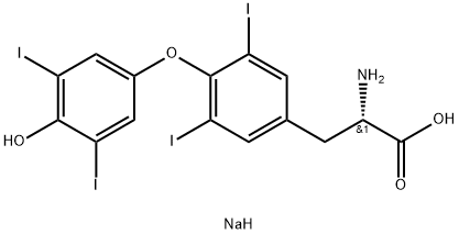 Levothyroxine sodium  Structure