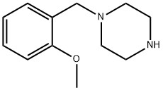 1-(2-METHOXYBENZYL) PIPERAZINE Structure