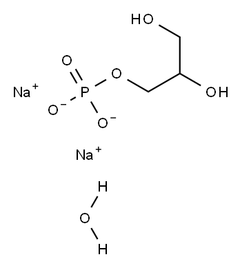 SODIUM GLYCEROPHOSPHATE HYDRATE Structure