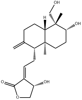 Andrographolide Structure
