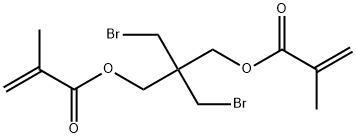 2,2-DIBROMONEOPENTYL GLYCOL DIMETHACRYLATE Structure