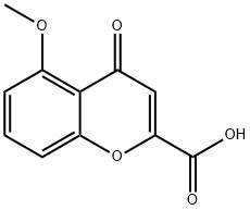5-METHOXY-4-OXO-4H-CHROMENE-2-CARBOXYLIC ACID Structure