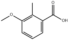 3-Methoxy-2-methylbenzoic acid Structure
