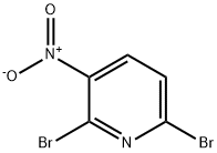 2,6-Dibromo-3-nitropyridine Structure