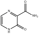 3-HYDROXYPYRAZINE-2-CARBOXAMIDE Structure