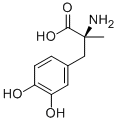 3-Hydroxy-alpha-methyl-DL-tyrosine Structure