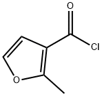 2-METHYLFURAN-3-CARBONYL CHLORIDE Structure