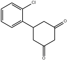 5-(2-CHLOROPHENYL)CYCLOHEXANE-1,3-DIONE Structure