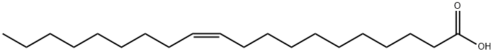 cis-11-Eicosenoic acid Structure