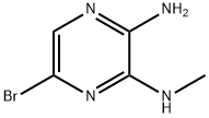 5-BROMO-N3-METHYL-PYRAZINE-2,3-DIAMINE Structure