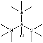 CHLOROTRIS(TRIMETHYLSILYL)SILANE Structure