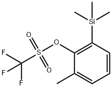 2-METHYL-6-(TRIMETHYLSILYL)PHENYL TRIFLUOROMETHANESULFONATE Structure