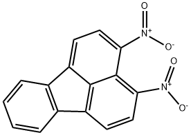 3,4-dinitrofluoranthene Structure