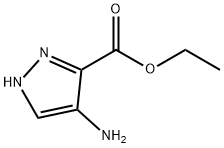 4-AMINO-2 H-PYRAZOLE-3-CARBOXYLIC ACID ETHYL ESTER Structure
