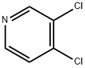 3,4-Dichloropyridine Structure